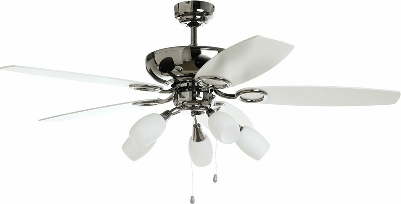B-Ware Lindby 5 Flügeliger Deckenventilator Cedrik Deckenlampe Lampe Leuchte E14 40 W - 4251096539424