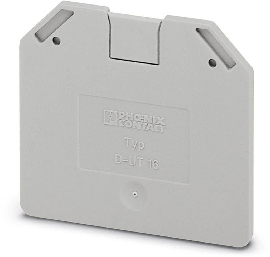B-Ware 50 Stk. Phoenix Contact D Ut 16   Abschlussdeckel D Ut 16 Industrieverpackung  - 4017918977597