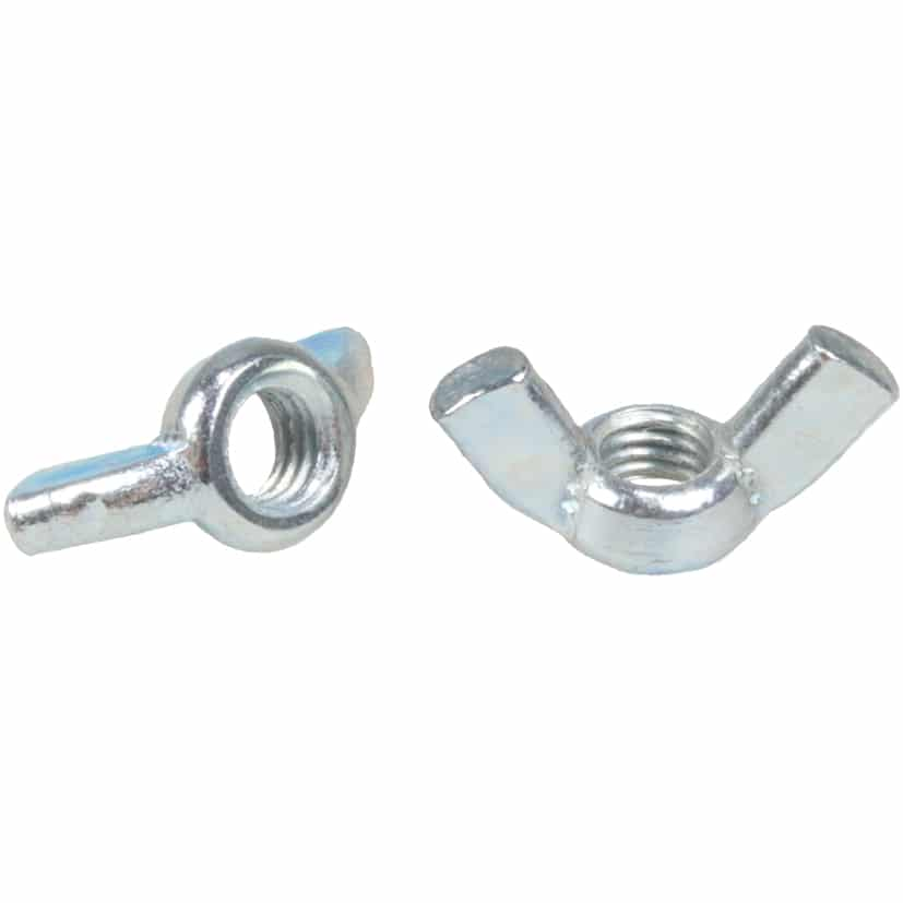 B-Ware Toolcraft Flügelmutter Mutter M5 Stahl Galvanisch Verzinkt 500 Stück - 4053199309009