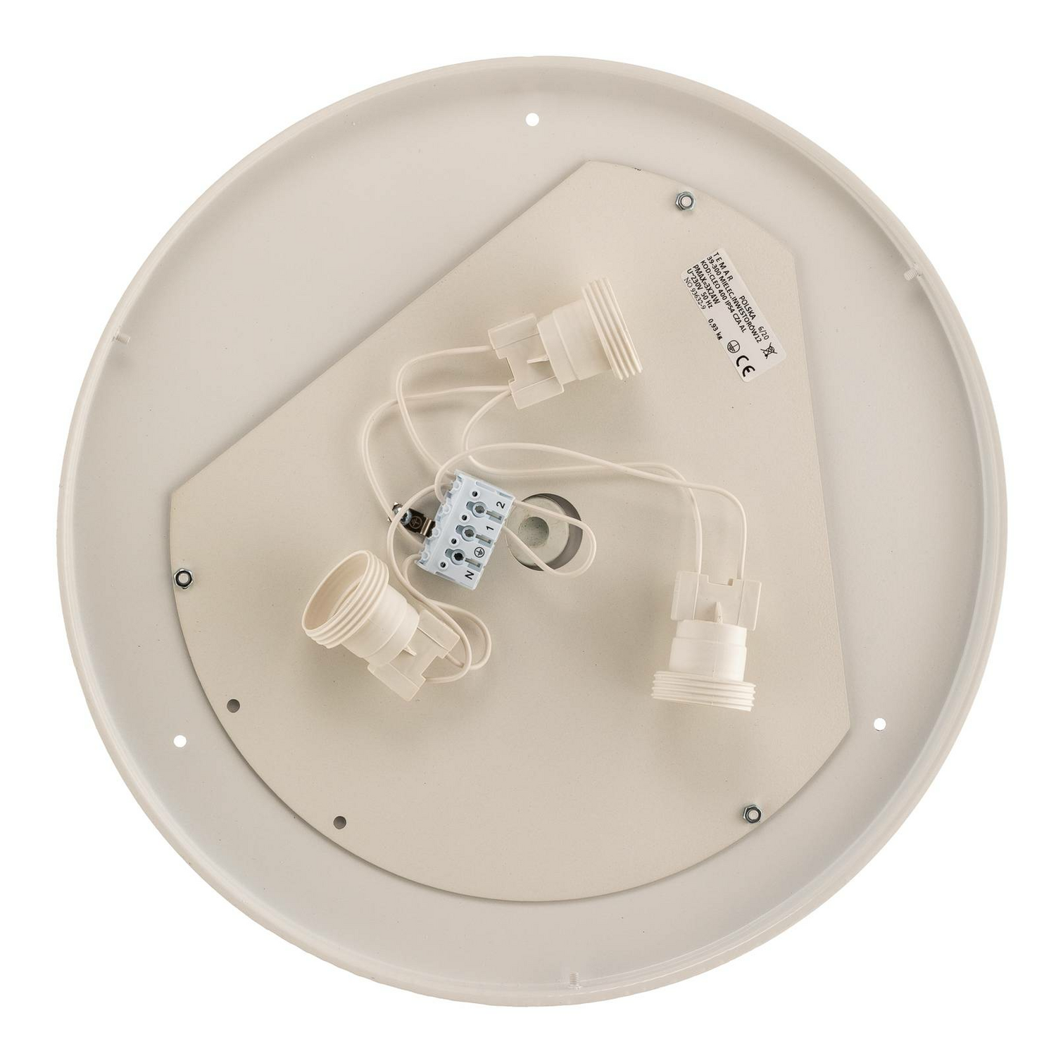 B-Ware Euluna Deckenlampe Cleo 400 Wohnzimmerlampe Esszimmerlampe Dekolampe E27 Weiß