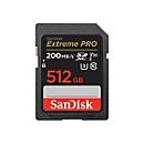 SANDISK - 512GB Extreme PRO SD UHS-I Memory Card V30 SDSDXXD-512G-GN4IN - 0619659188665