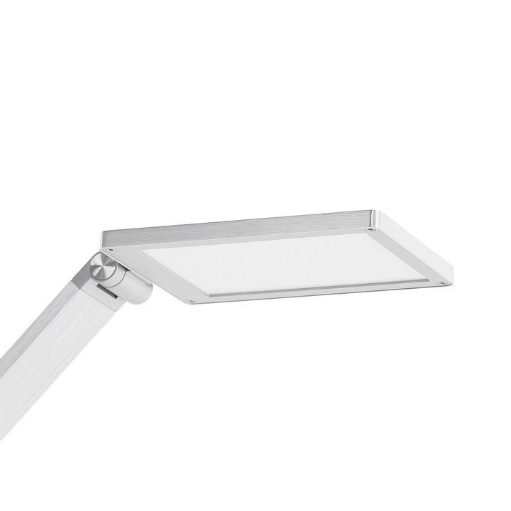Lucande LED-Stehleuchte Resi mit Dimmer Stehlampe Lampe Alu 8W