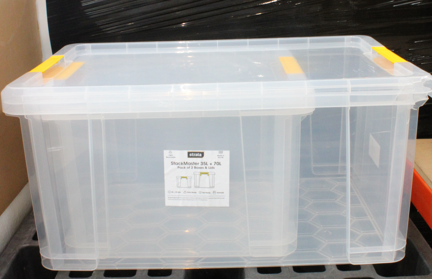 Strata Stack Master Aufbewahrungsbox Set Kunststoffbox Organisation Siehe Text C-Ware - 5021711059083