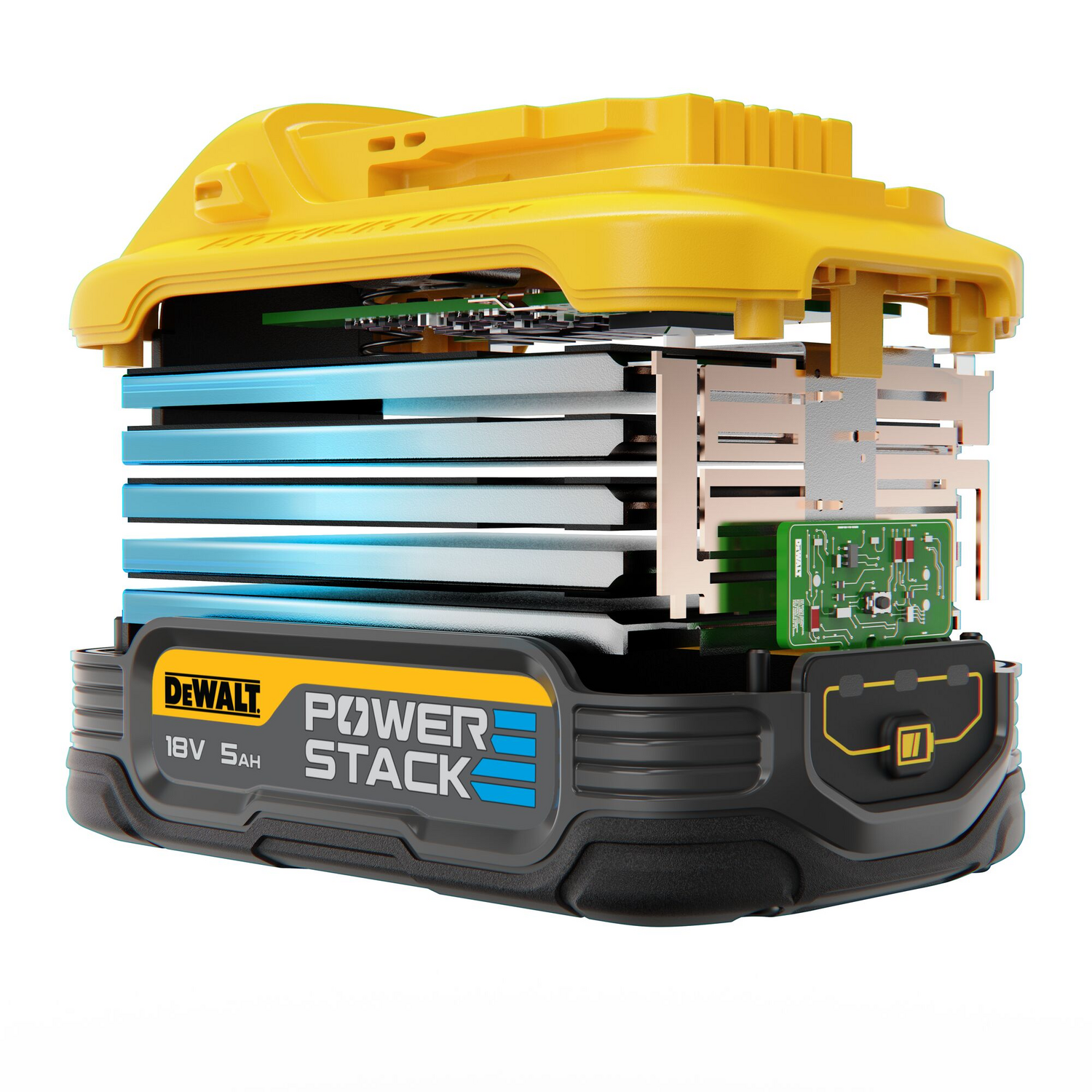 B-Ware De Walt Dcbp518 Xj 18 V Xr Powerstack Ersatz Akku Lithium Ionen Batterie 3,5 Ah - 5025538833918