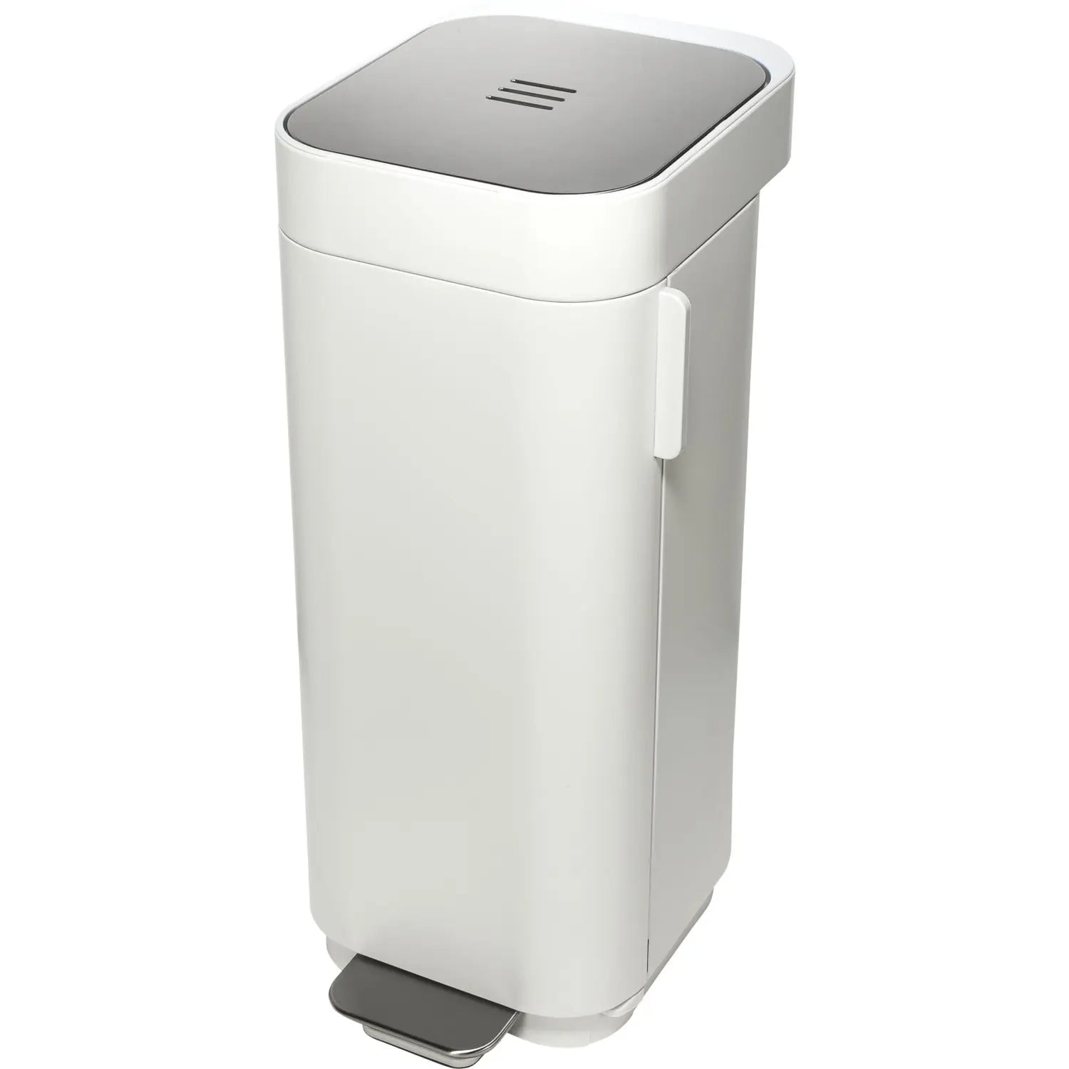 B-Ware Joseph Joseph Mülleimer Abfalleimer Porta 40 L Hellgrau Fußpedal Abfallbehälter - 5028420004441