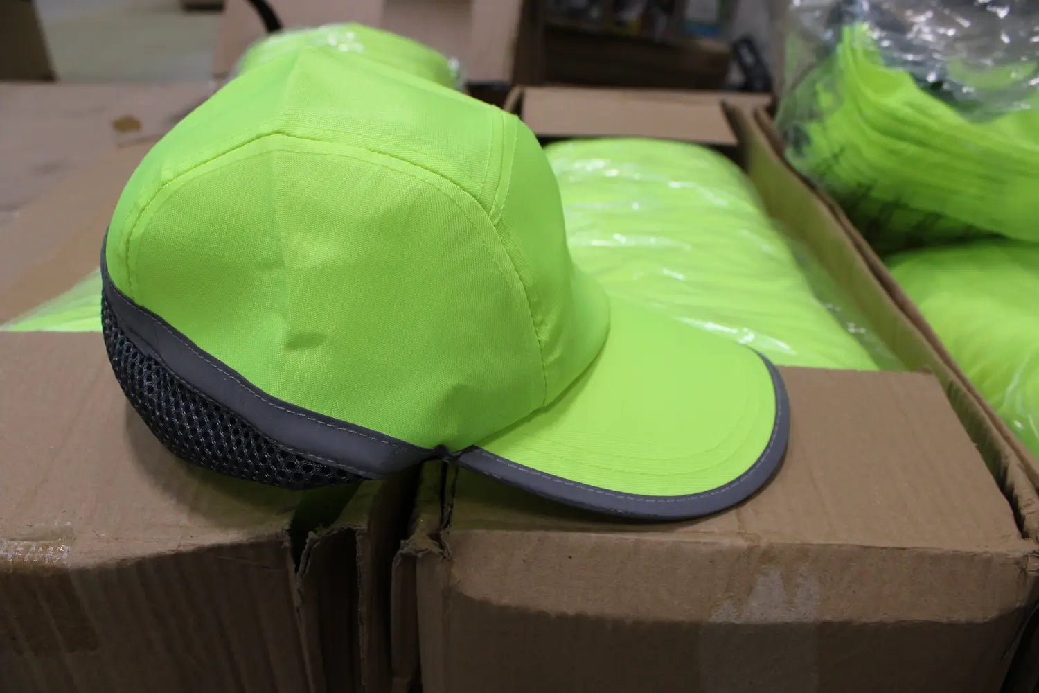 B-Ware Portwest Hi Vis Anstoßkappe Schutzkappe Helm Schirm Pw79 Sonderposten 200 Stück - 5036108171910