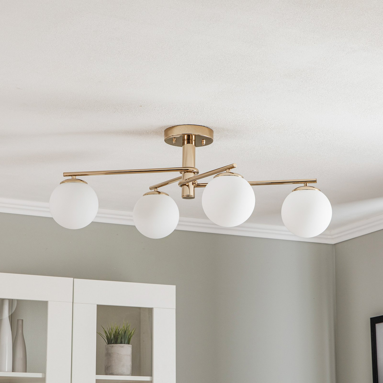 B-Ware Bumerang Deckenleuchte Deckenlampe Leuchte Lampe Deckenlicht Licht