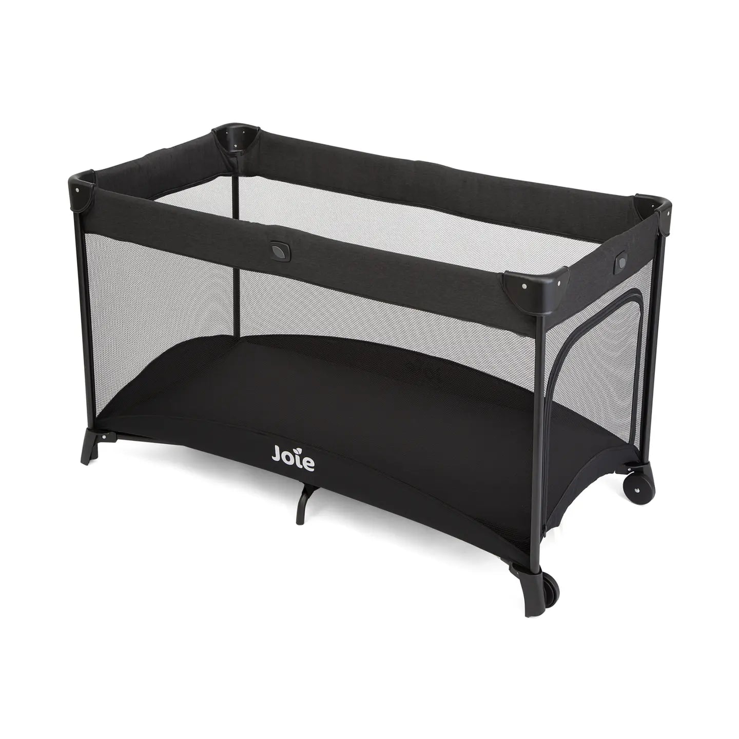 B-Ware Joie Reisebett Allura 120 Babybett Kinderbett Rollen Schwarz Reisebett Matratze - 5056080619439