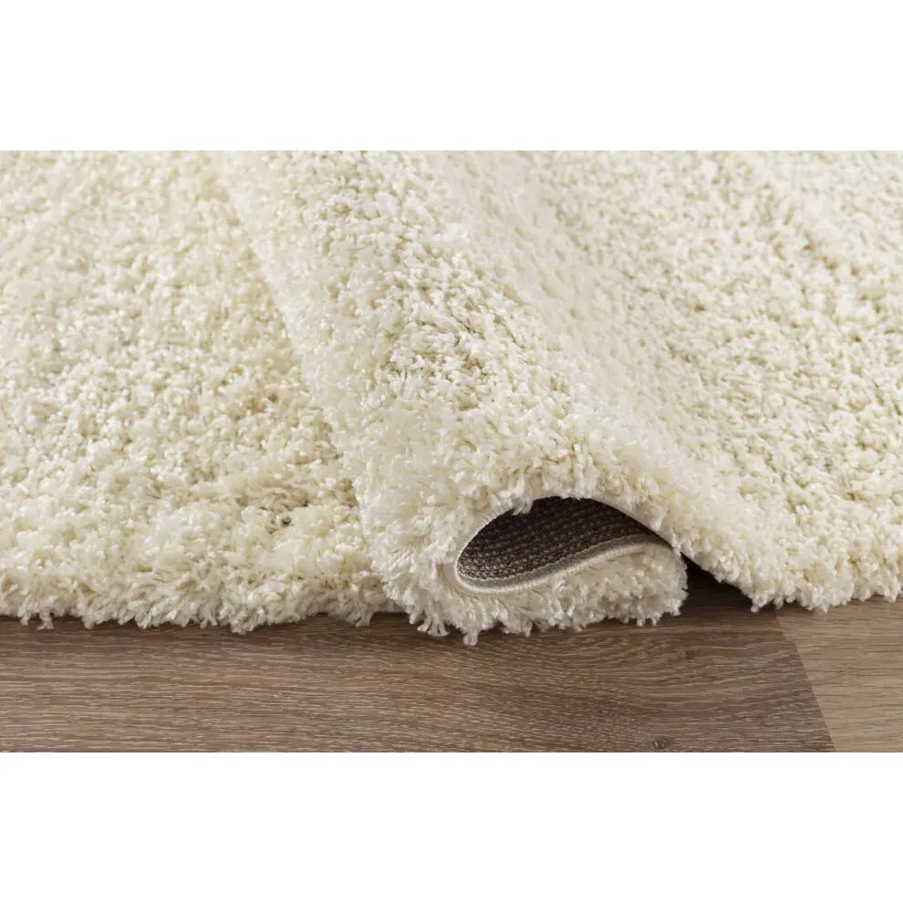 B-Ware Desire Rugs Teppich Teppichboden 160 X 230cm Hochflor Elfenbein Uni Polypropylen - 5056095200530