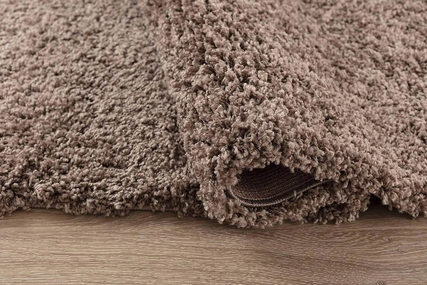 B-Ware Desire Rugs Teppich Teppichboden Shaggy Wohnzimmerteppich Dunkelbeige 60x110 Cm - 5056095200912