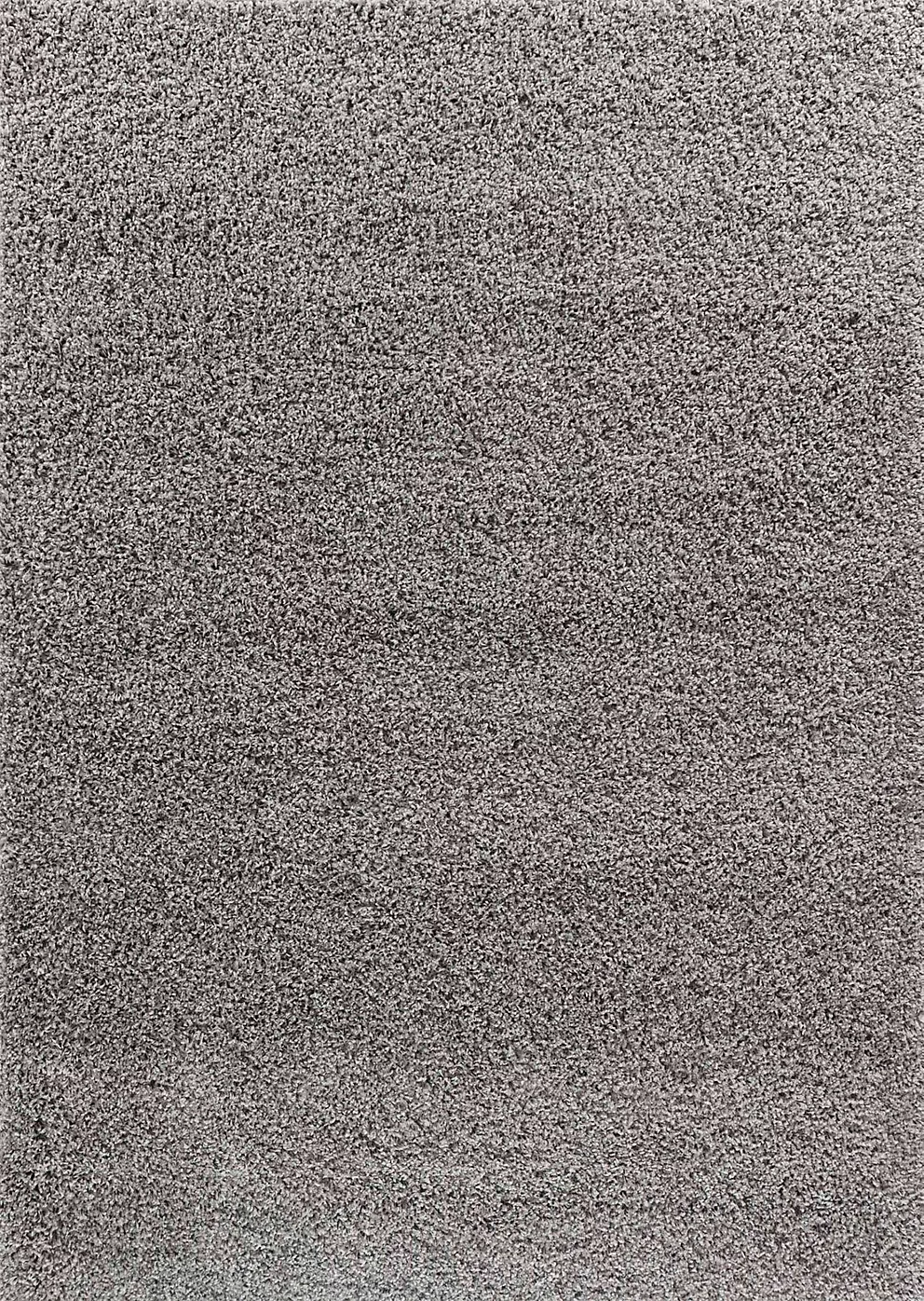 Desire Rugs Oxford Shaggy Hochflor Teppich Teppich Grau Läufer 60×220 Cm B-Ware - 5056095200950