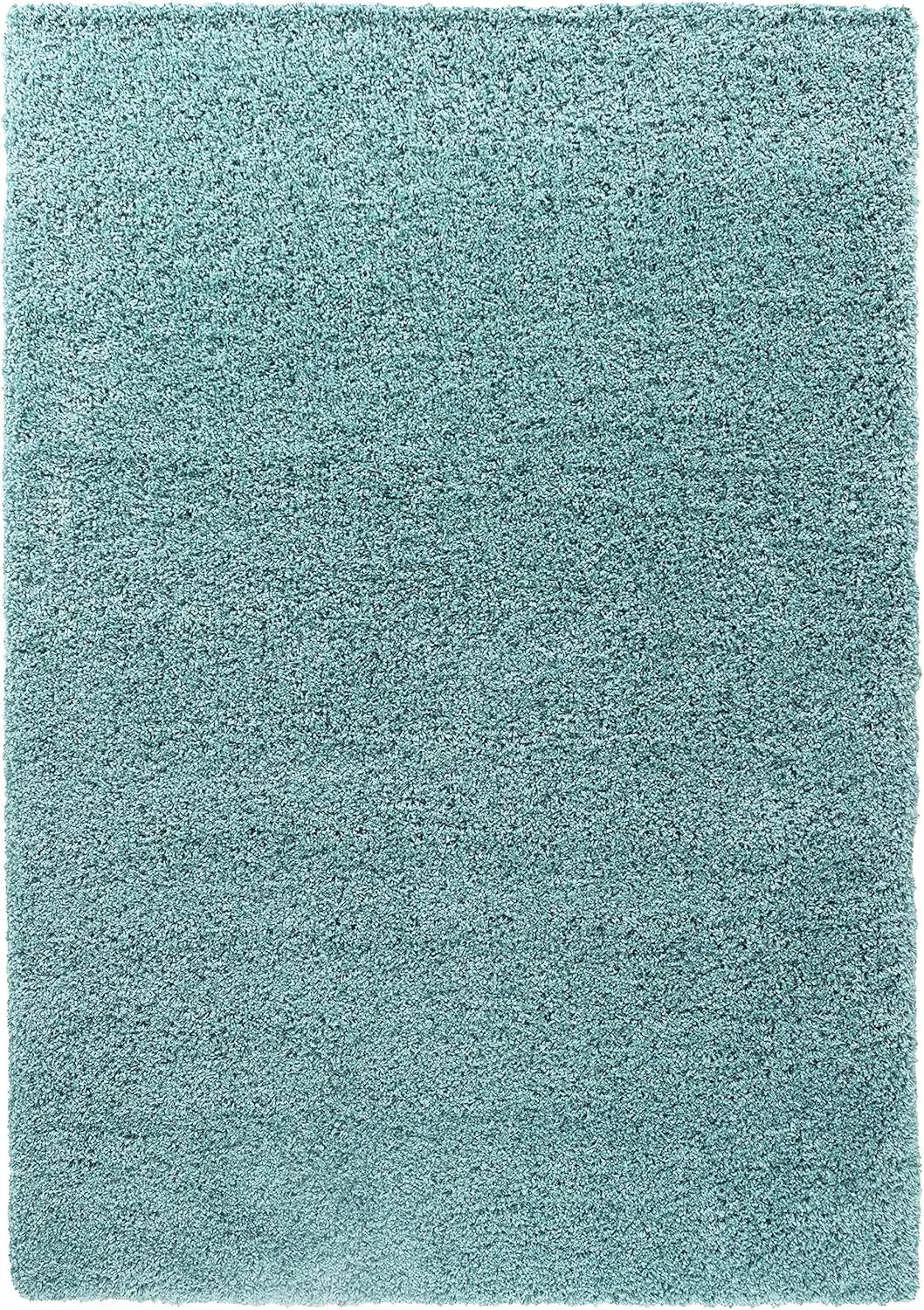 B-Ware Serdim Rugs Teppich Teppichboden Shaggy Rechteckig Entenei Blau 80 X 150 Cm - 5056095210478