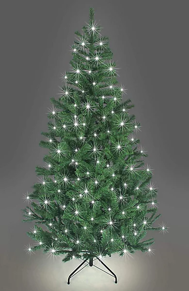 Shatchi Weihnachtsbaum Tannenbaum Christbaum Mit Led Beleuchtung Tanne Baum  B-Ware - 5056141028002