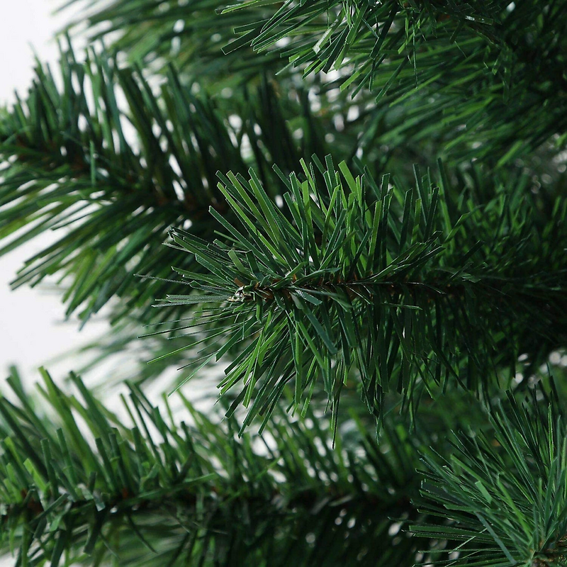 SHATCHI Weihnachtsbaum Kunstbaum Christbaum Warm White LEDs 1,2 m 4FT Grün - 5056141028040
