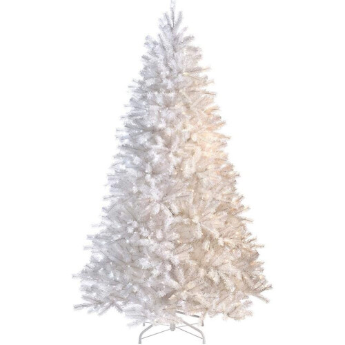 B-Ware Shatchi Tannenbaum Weihnachtsbaum Alaskan Pine White 180cm 160 Le Ds