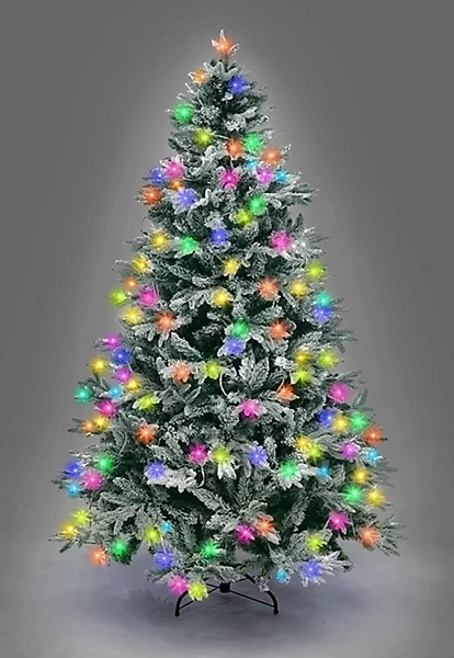 Shatchi Christmas Künstlicher Tannenbaum Christbaum Mit Led Beleuchtung 1,5m  B-Ware - 5056141029788