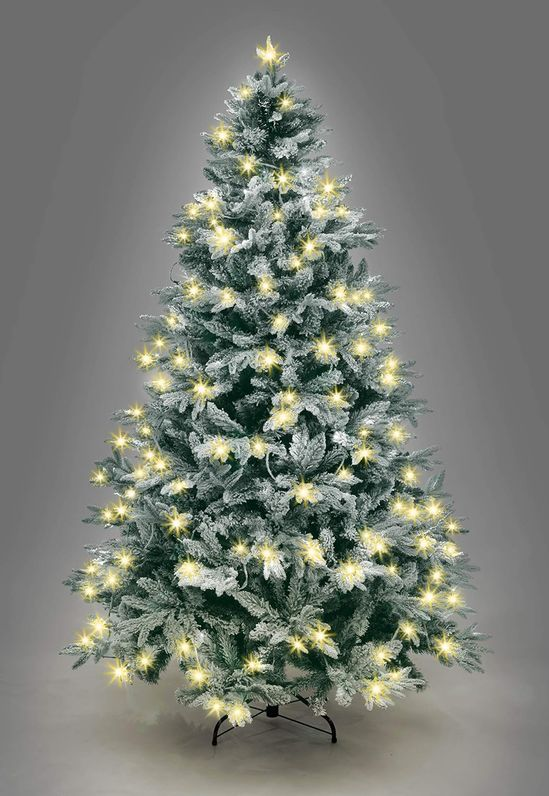 B-Ware Shatchi Weihnachtsbaum Tannenbaum Christbaum 1,2 M Grün Lapland Warmweiß Le510