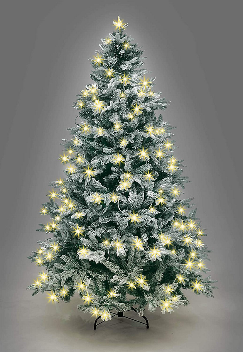 Shatchi Weihnachtsbaum Baum Tanne Led Christbaum Kunstbaum Mit Le Ds Warmweiß  B-Ware - 5056141037950