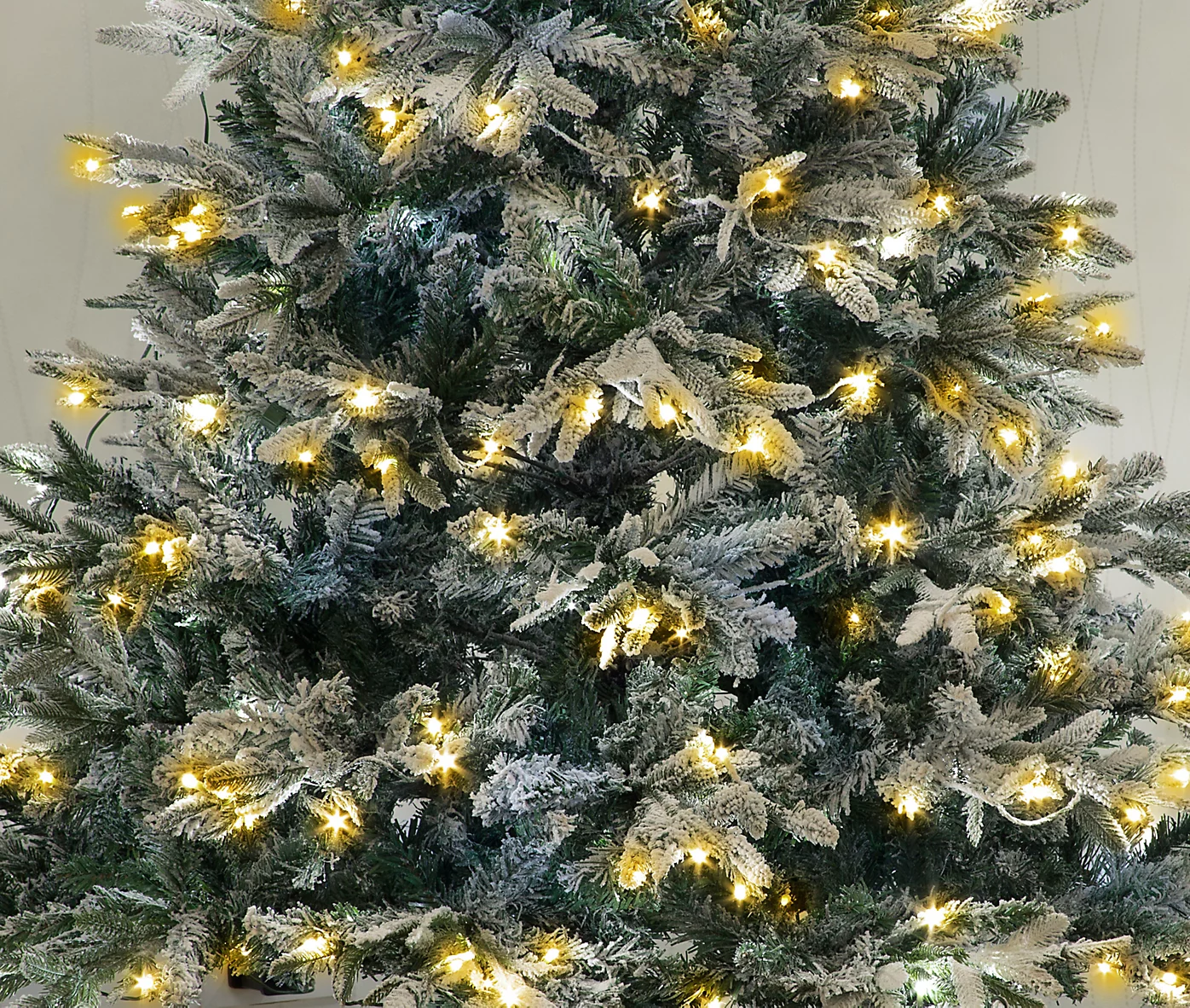 B-Ware Shatchi Künstlicher Weihnachtsbaum Tannenbaum Christbaum Schnee Weiß  320 Le Ds