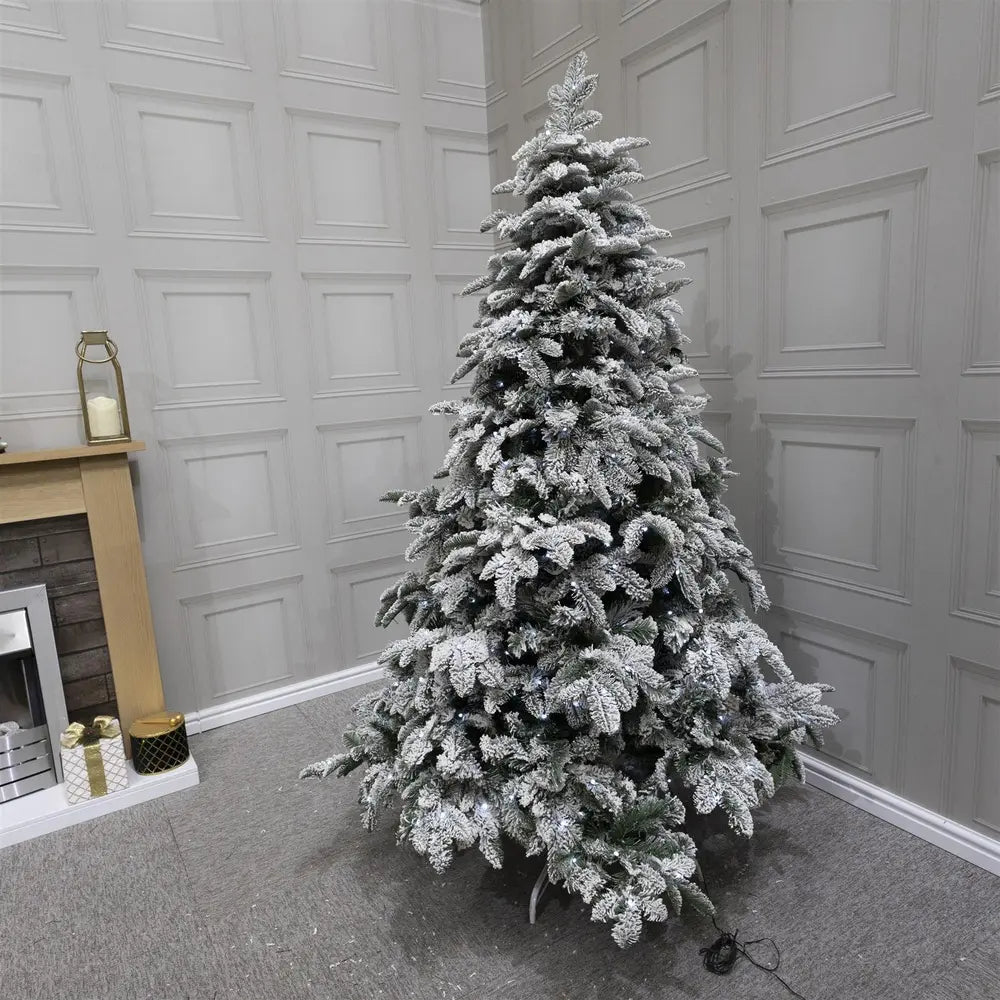 B-Ware Shatchi Weihnachtsbaum Lappland Tanne Tannenbaum Künstlich 140 Led Lichter 1,2 M - 5056141037998