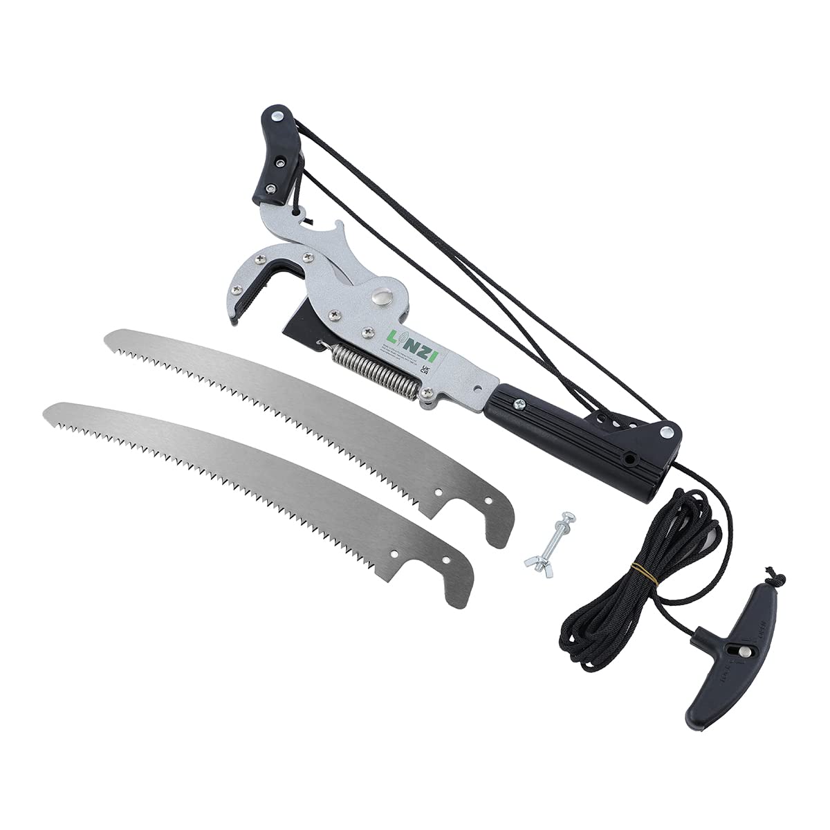 LINZI Baumschere Astschneider Teleskop Astsäge 7 m Baumschere 350mm Zusatzklinge - 5056156059657