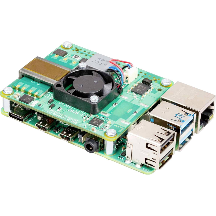 Raspberry Pi Po E+ Hat Stromversorgung Modul Raspberry Pi 3 Siehe Text/Foto B-Ware - 5056561801001