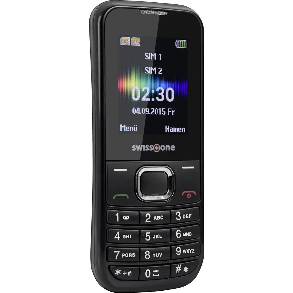 B-Ware Swisstone Handy Mobiltelefon Sc 230 Dual Sim Telefon Schwarz Led Bluetooth - 5059044464182
