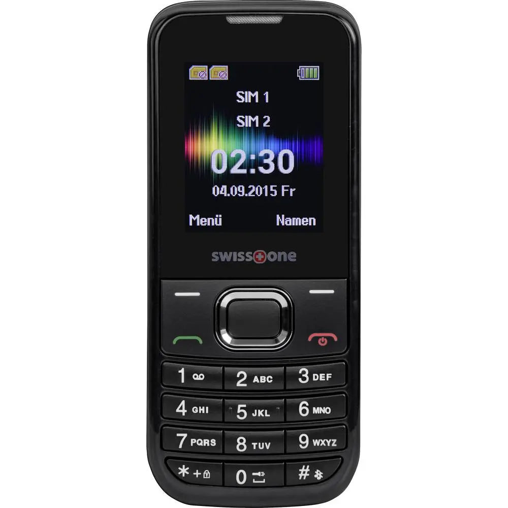 B-Ware Swisstone Handy Mobiltelefon Sc 230 Dual Sim Telefon Schwarz Led Bluetooth - 5059044464182
