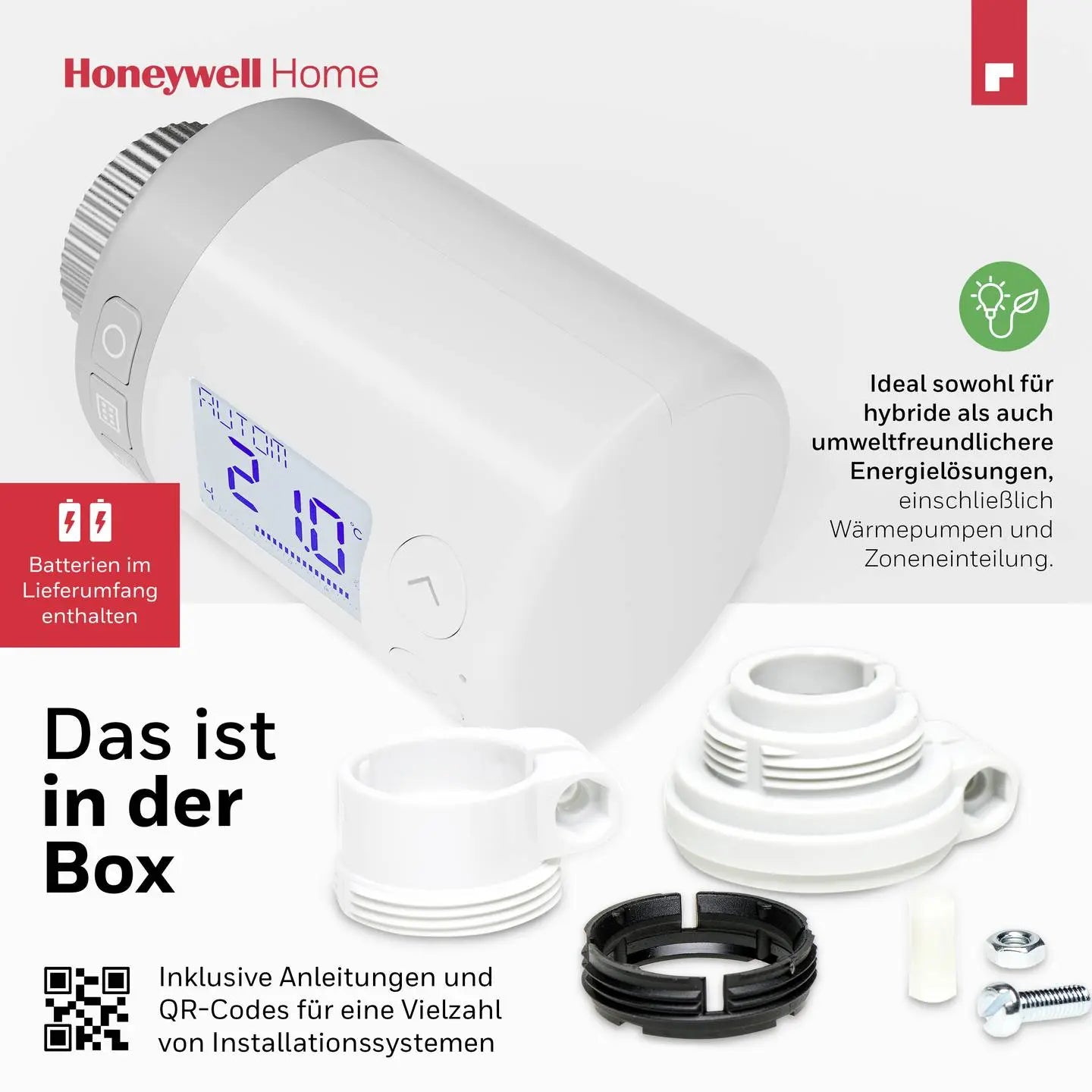 B-Ware Honeywell Home Hr35 R Elektr Heizk�Rperregler Thermostat Heizung Regelung