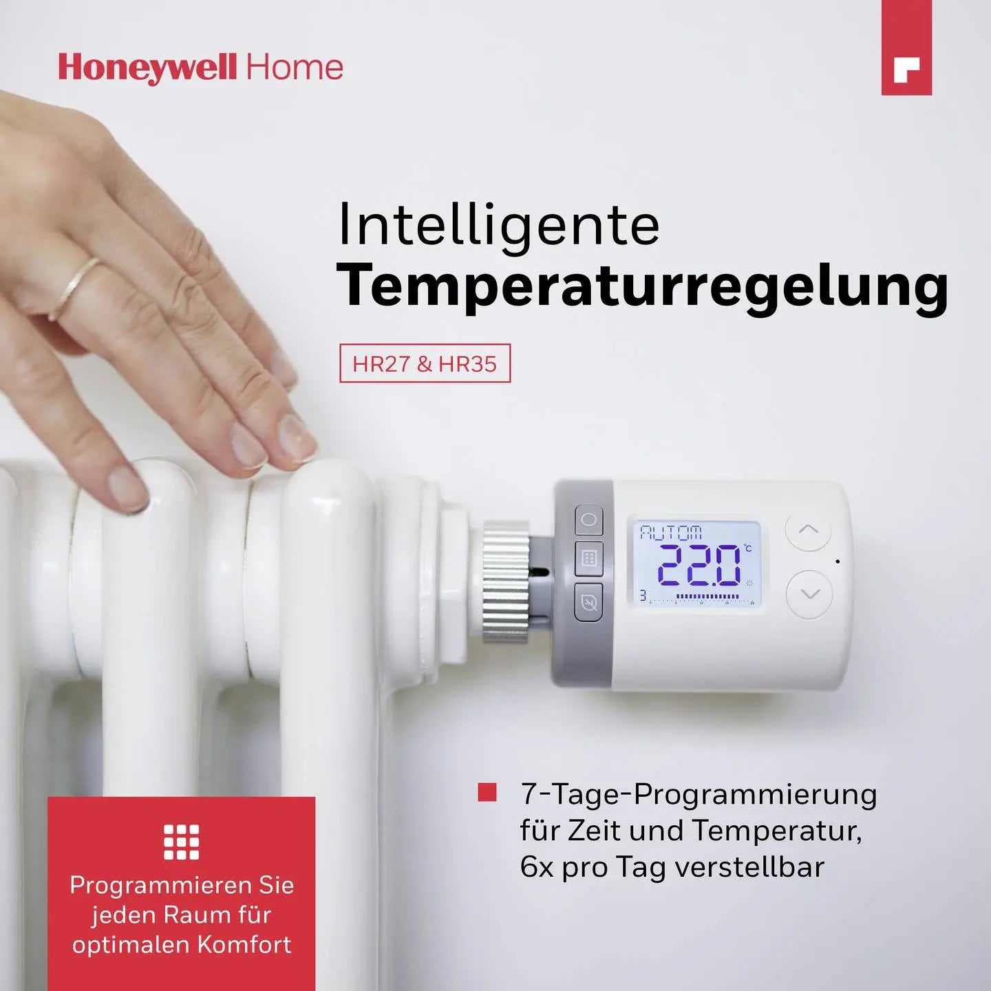B-Ware Honeywell Home Hr35 R Elektr Heizk�Rperregler Thermostat Heizung Regelung