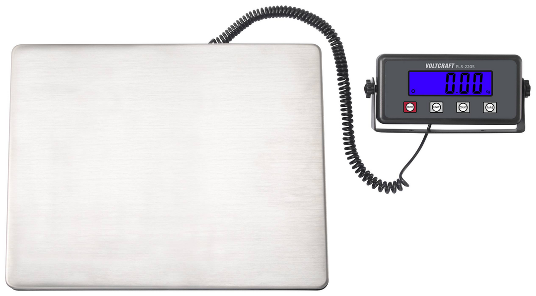 Voltcraft Pls 220 S Plattformwaage Wägebereich Waage Max. 200 Kg Ablesbarkeit 50g B-Ware