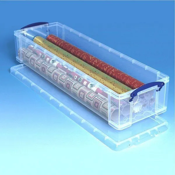 Really Useful Box Aufbewahrungsbox Behälter 22 Liter Inkl Deckel Transparent B-Ware - 5060024805307