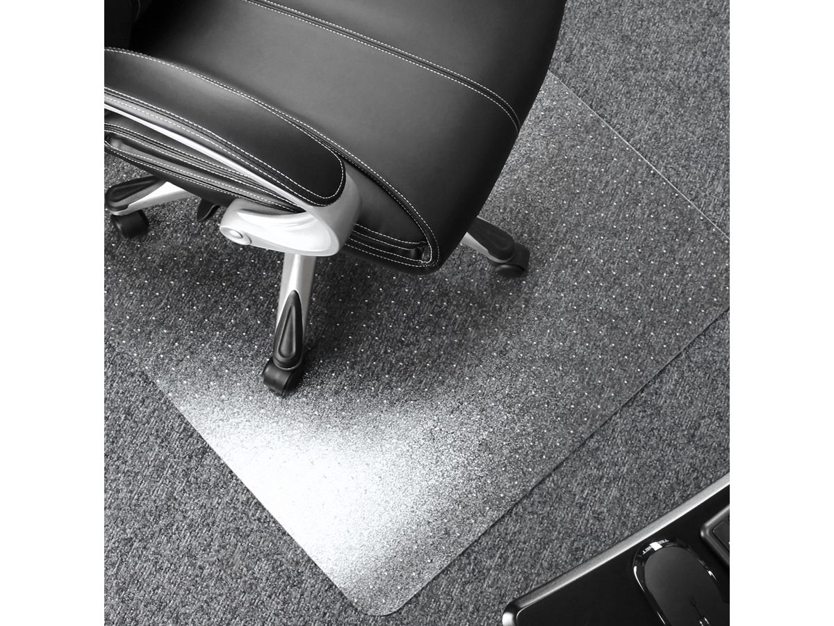 Cleartex Bodenschutzmatte Stuhlunterlage Polycarbonat Transparent Teppich 119x89 - 5060044742101