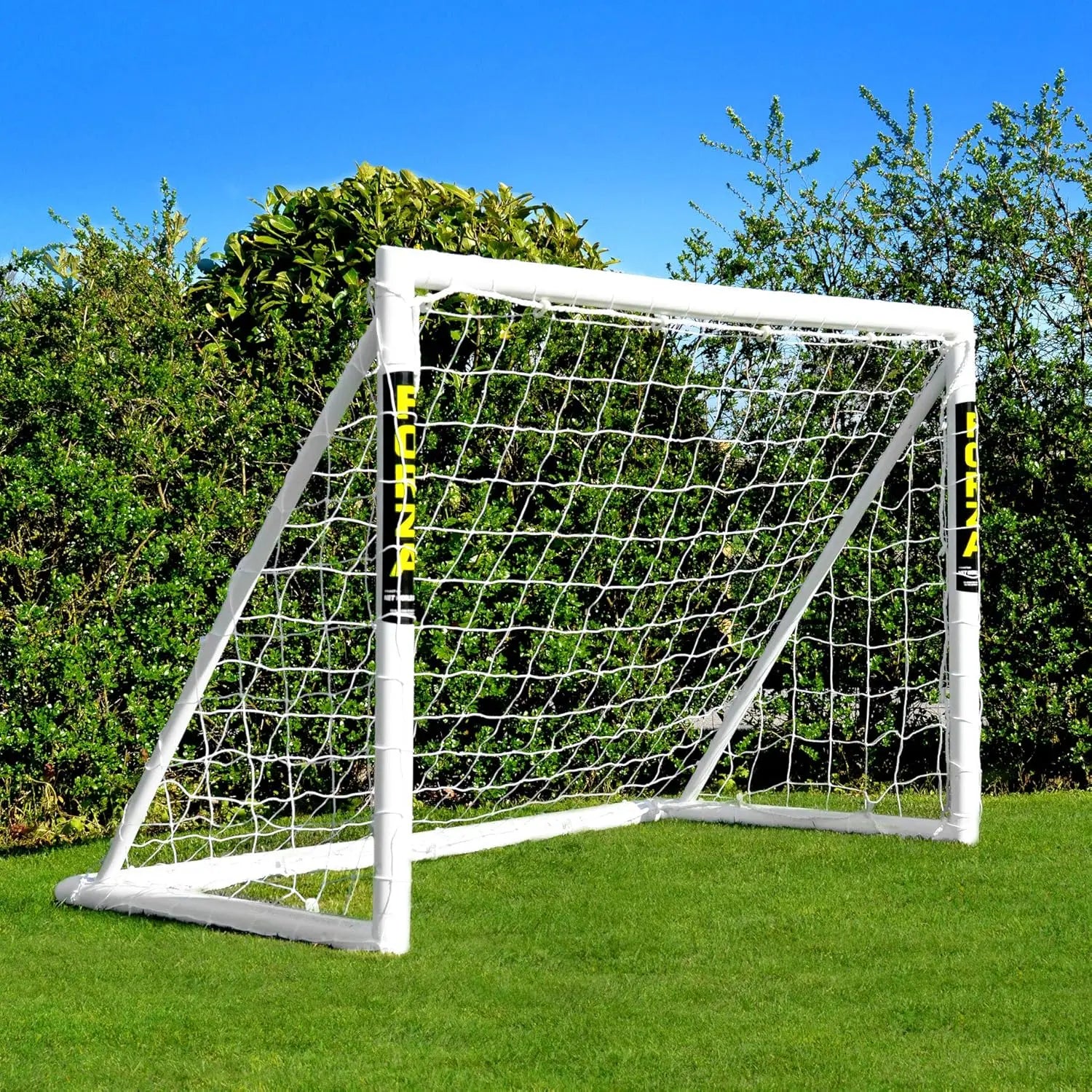 B-Ware Forza Fußballtor Tor Fußballnetz Garten Kinder Weiß Training 1,8 X 1,2 M U Pvc - 5060272560249