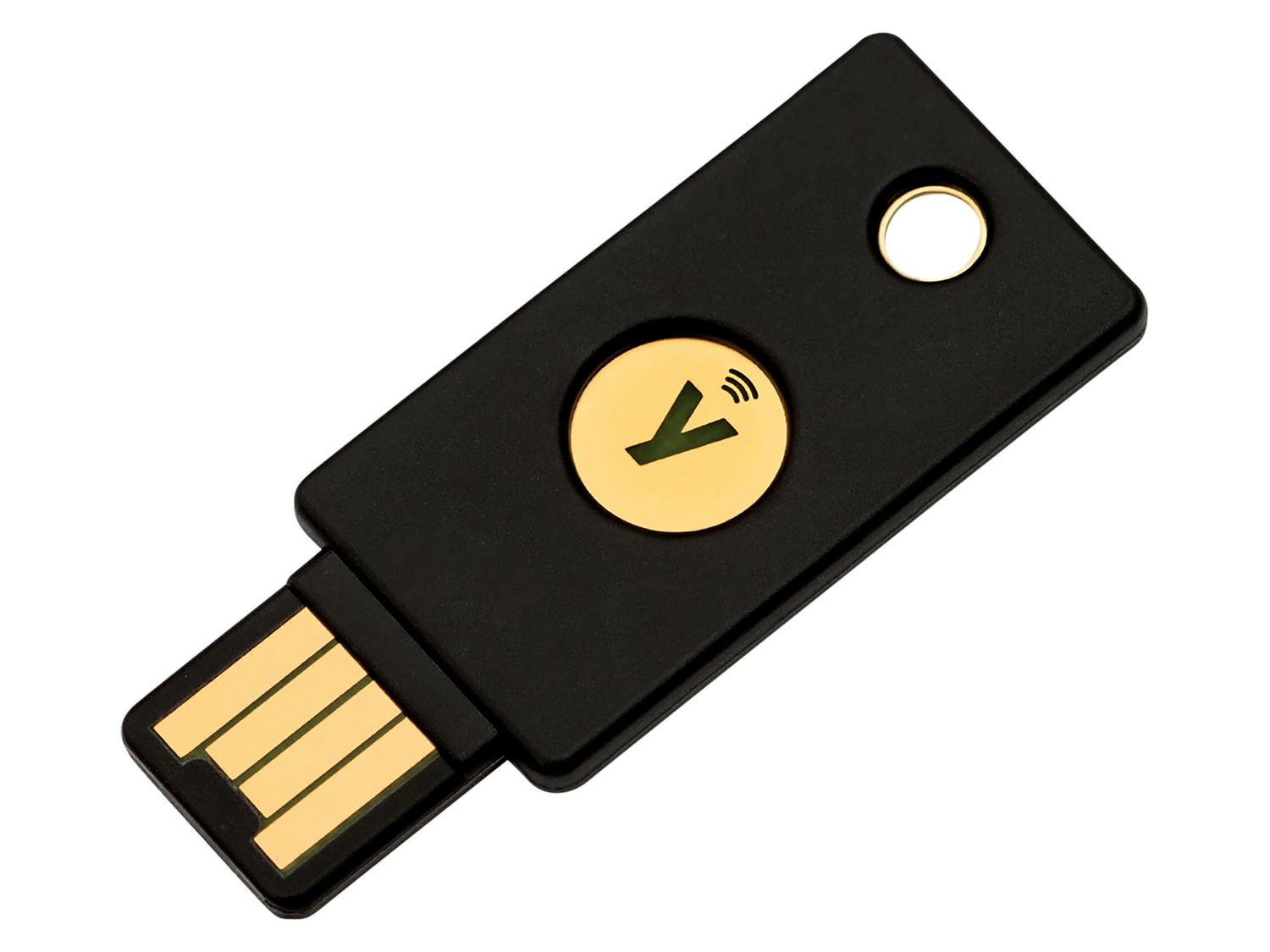 Yubico Sicherheitsschlüssel Schlüssel Nfc Security Key 2 Fa Usb A Schwarz  B-Ware