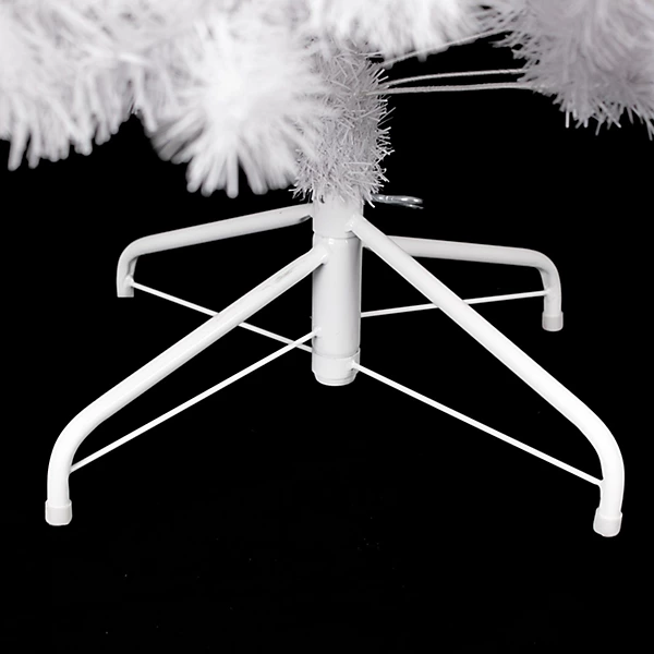 Shatchi Weihnachtsbaum Tannenbaum Christbaum Tanne Baum 1,5m Weiß Metallständer B-Ware - 5060419790928