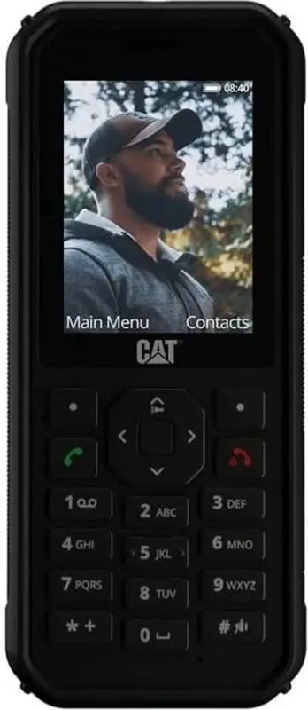 B-Ware Cat Handy Mobiltelefon B40 Black Dual Sim 16 Gb Schwarz Robustes Tastenhandy - 5060472352651