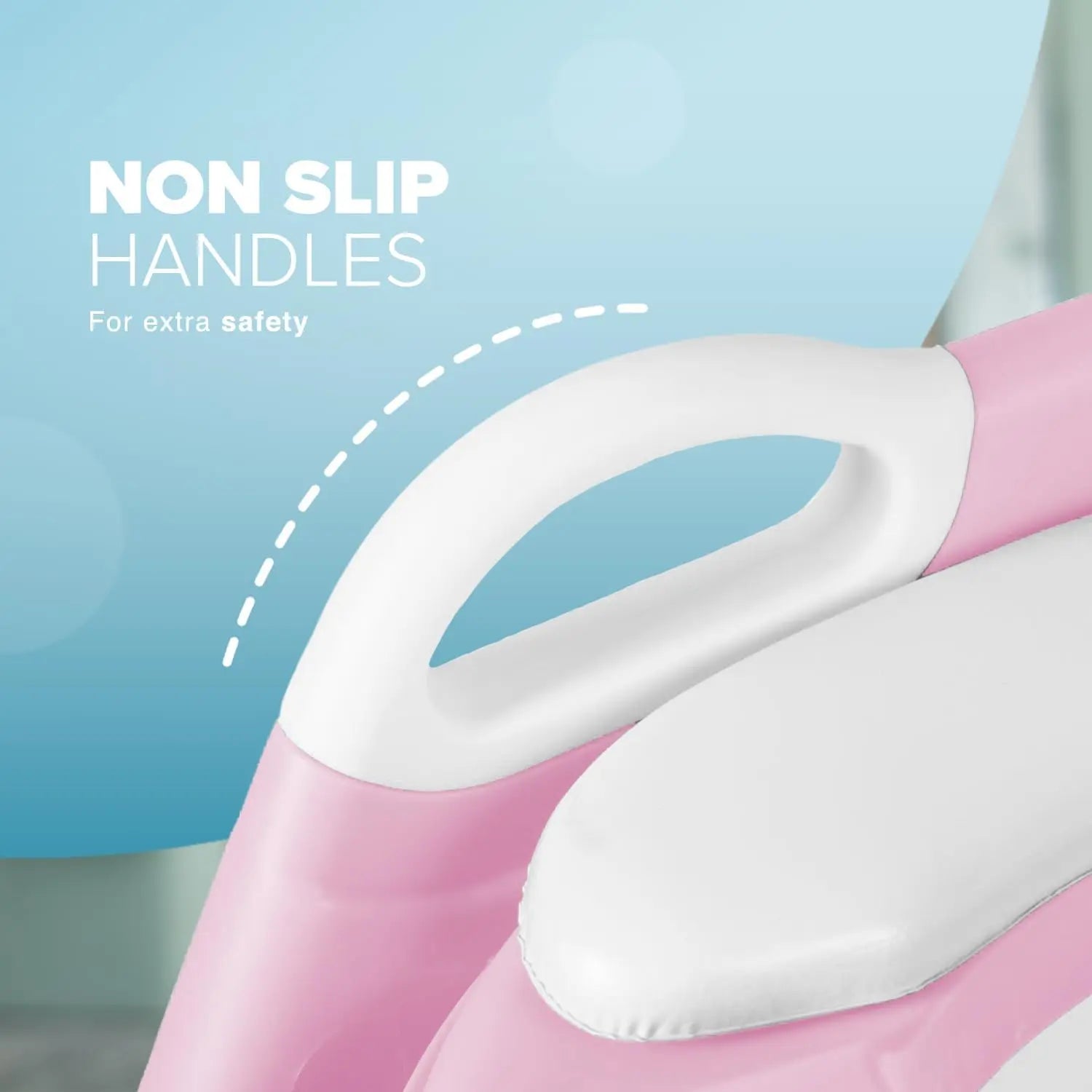 Kidoola Töpfchenleiter Sitz Toilettentraining Rosa Kinder Stufenleiter901 B-Ware