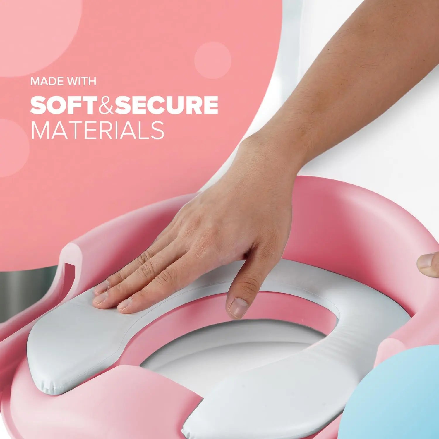 Kidoola Töpfchenleiter Sitz Toilettentraining Rosa Kinder Stufenleiter B-Ware