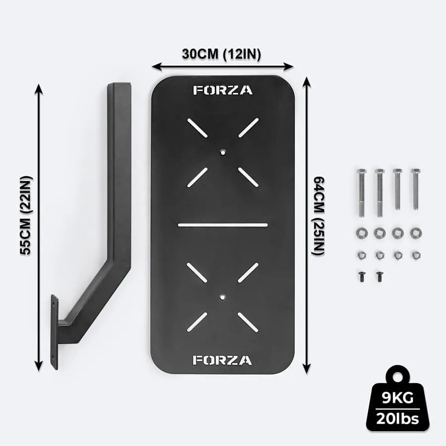B-Ware Forza Ballziel Zielscheibe Wall Ball Hyrox Doppelwand Balltraining Fitness - 5063745089827