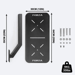 B-Ware Forza Ballziel Zielscheibe Wall Ball Hyrox Doppelwand Balltraining Fitness