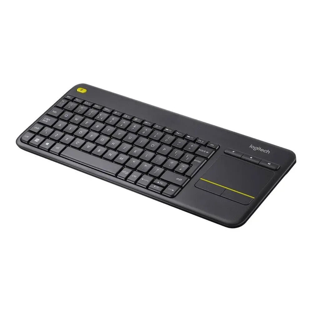 B-Ware Logitech Tastatur Keyboard K400 Plus Kabellos Schwarz Touchpad Wireless Englisch - 5099206059405