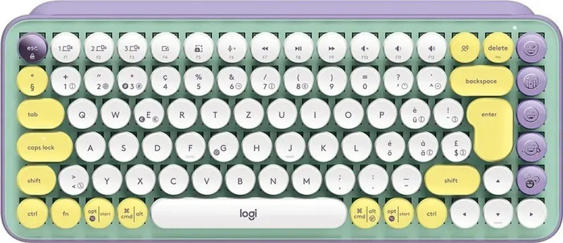 B-Ware Logitech Tastatur Pop Keys Mini Keyboard Bluetooth Kabellos Qwertz Schweizerisch - 5099206102033
