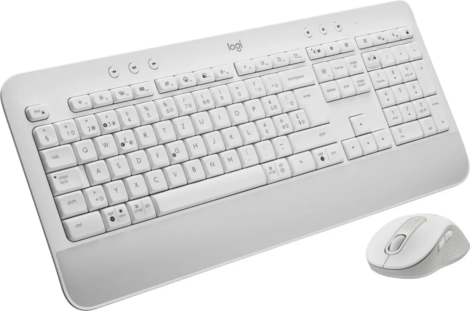 B-Ware Logitech Tastatur Maus Set Keyboard Mouse Signature Mk650 Weiß Business Wireless - 5099206105140