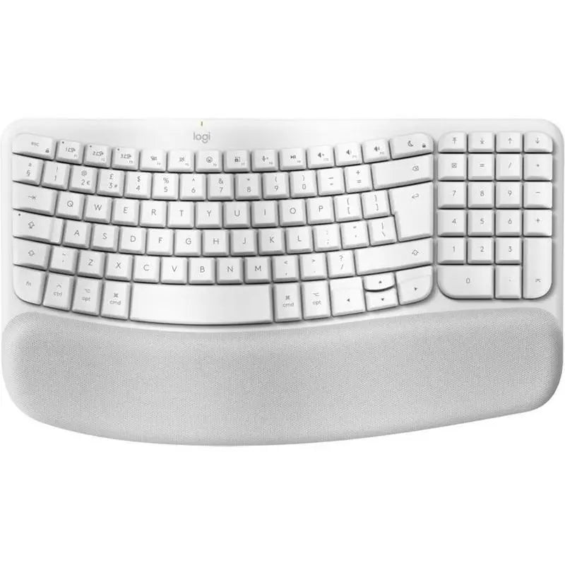 B-Ware Logitech Ergo Series Wave Keys Tastatur Keyboard Mac Kabellos Qwerty 920012404 - 5099206117457