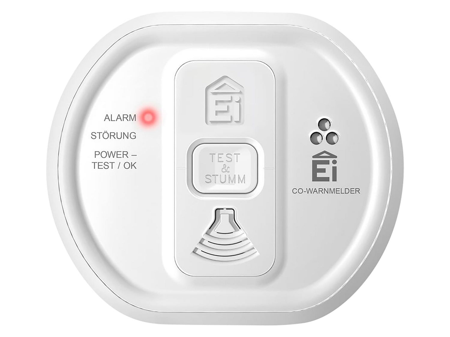 Ei Electronics Kohlenmonoxidmelder Alarmgerät Co Warner Sensor Ei208i W B-Ware - 5099383005165