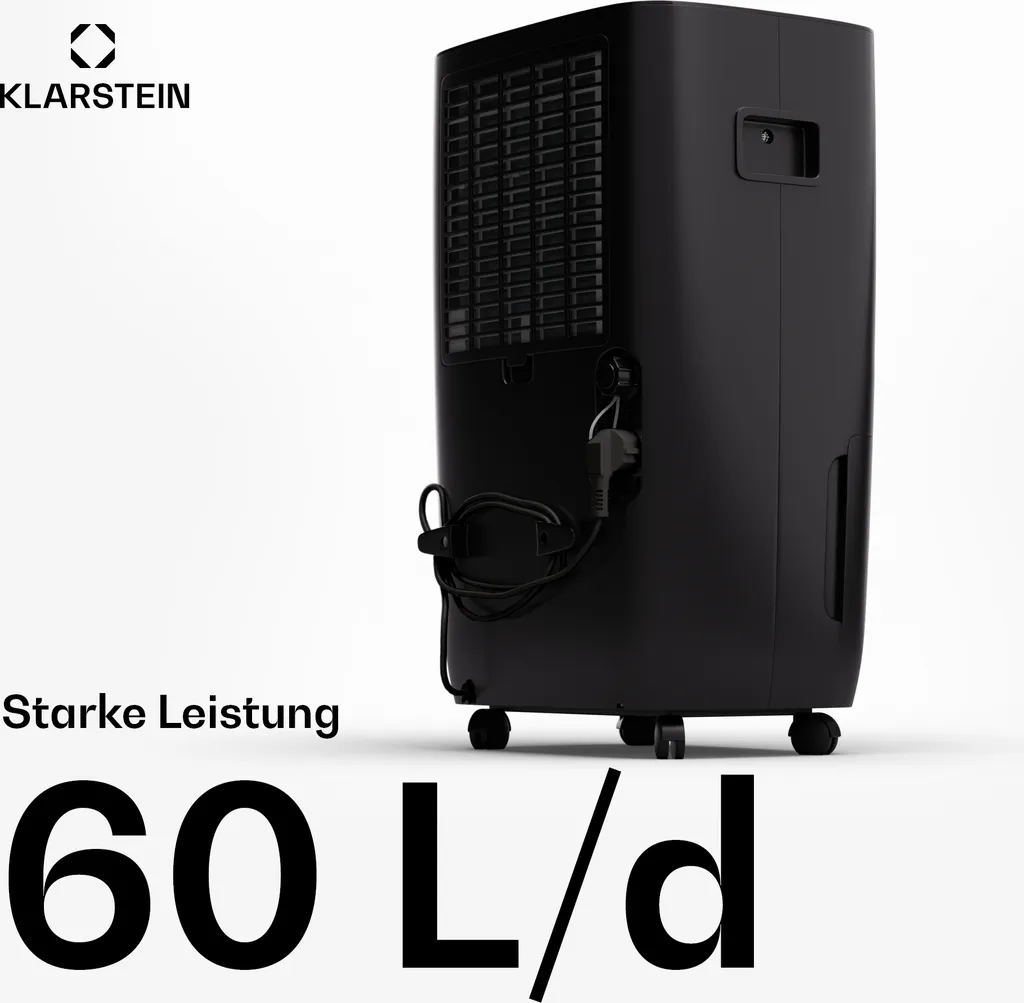 B-Ware Klarstein Luftentfeuchter Elektrisch Bis 65m2 Smart Klimagerät Haushaltsgerät - 4060656522611