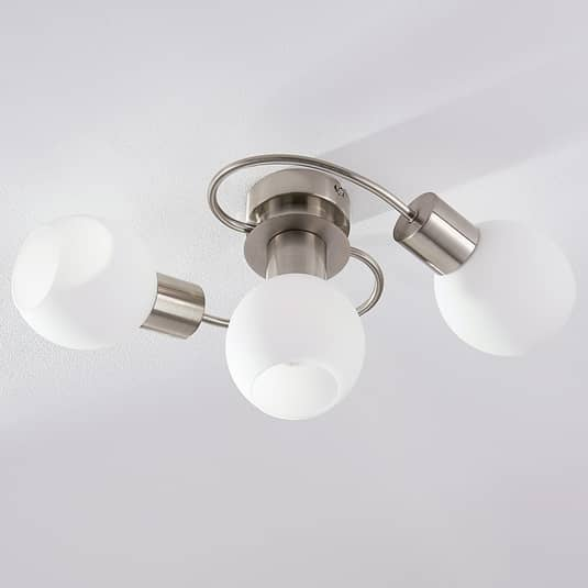 Lindby LED-Deckenlampe Ciala Wohnzimmerleuchte Deckenlicht Dekoleuchte Lampe E14