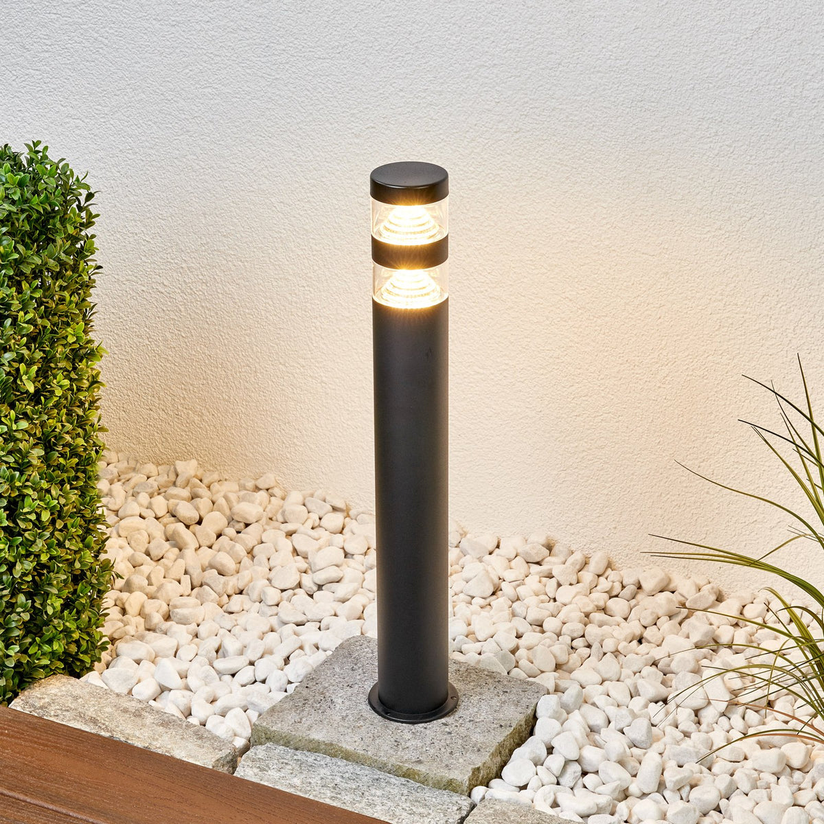 Lindby Wegeleuchte Lanea Wegelampe Lampe Leuchte Edelstahl LED 8W IP44536 - 4251096509045