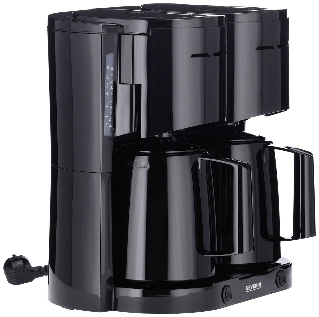 Severin Kaffeemaschine Duo Filterkaffeemaschine Mit 2 Thermokannen Defektware D-Ware